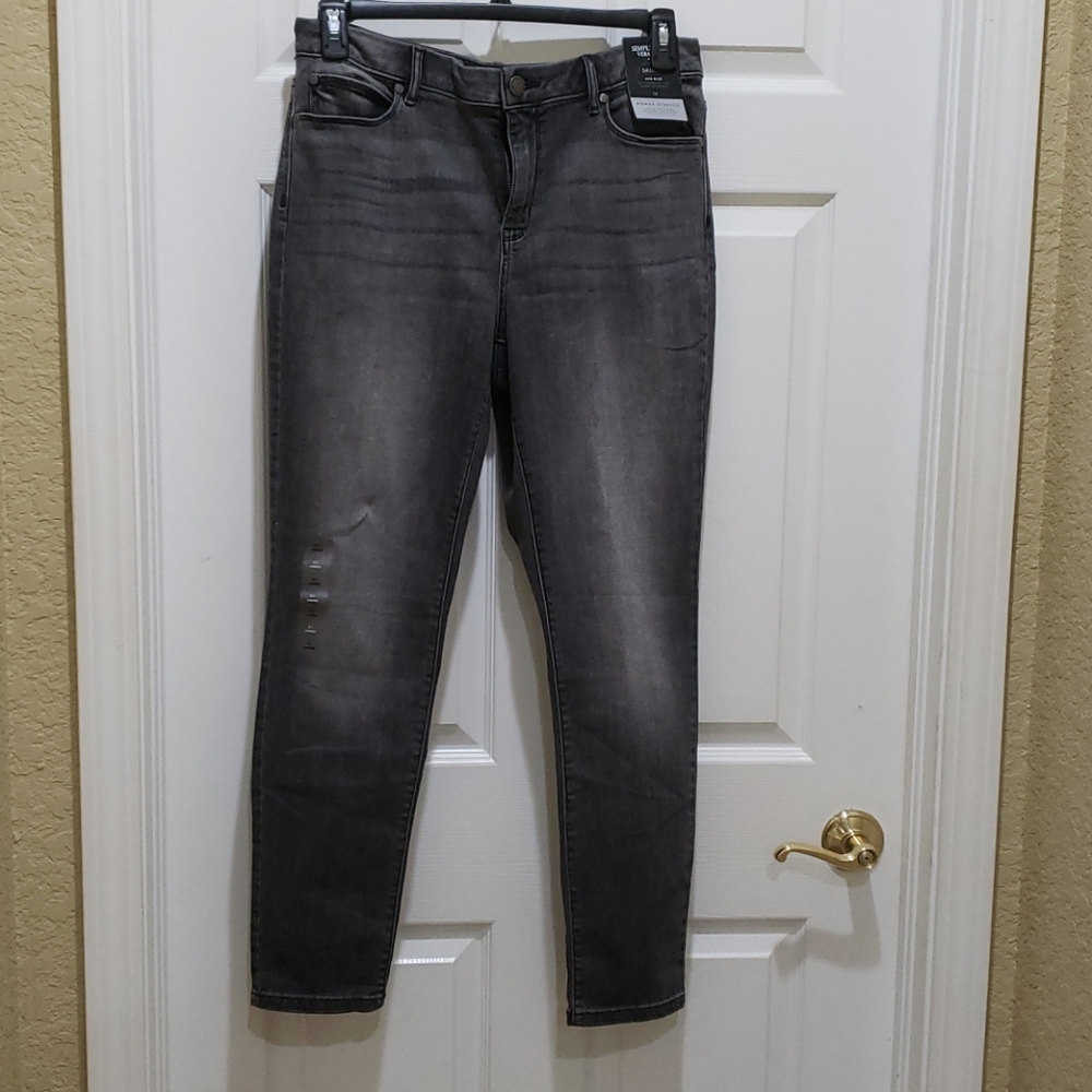 Simply Vera Vera Wang Women's Size 14 Skinny Jeans